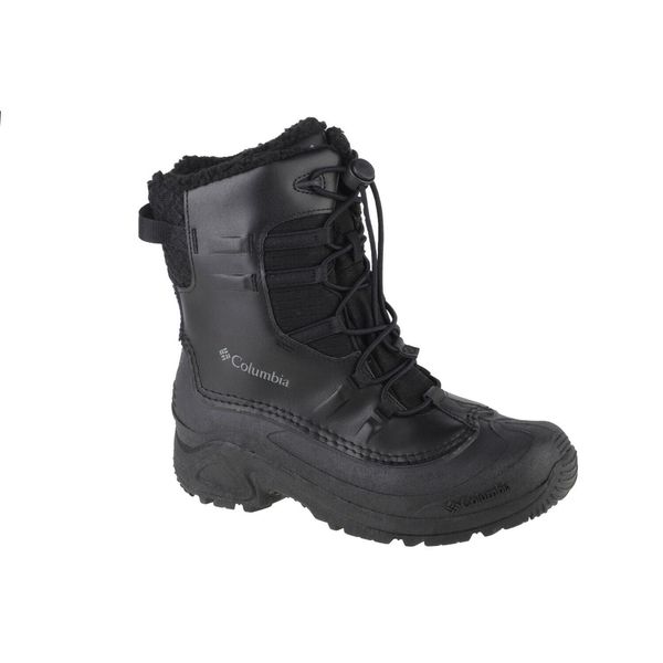 Śniegowce chłopięce, Columbia Bugaboot Celsius Boot. Czarne buty zimowe chłopięce Columbia, bez wzorów, bez zapięcia. Za 299.99 zł.