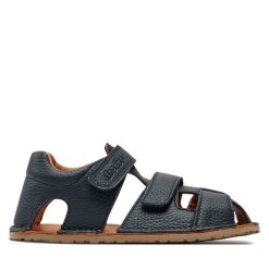 Sandały Froddo. Niebieskie sandały chłopięce Froddo, bez zapięcia. Za 229.99 zł.