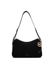 MICHAEL Michael Kors Torebka Nolita 30F5GY5M2L Czarny. Czarne torebki do ręki damskie MICHAEL Michael Kors, bez wzorów, z nubiku, bez dodatków. Za 1,689.00 zł.