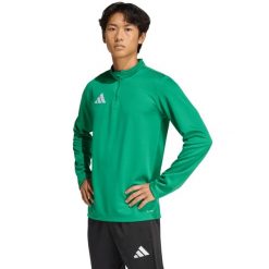 Bluza męska adidas Entrada 26 Training Top. Zielone bluzy męskie Adidas, m, bez wzorów, z materiału, bez kaptura. Za 121.99 zł.
