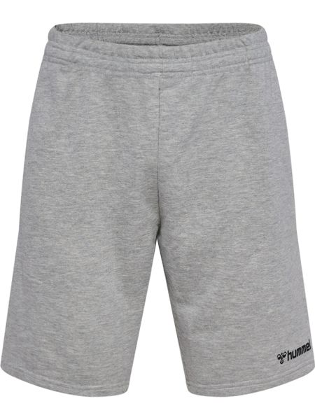 Szorty Hummel Mover. Szare krótkie spodenki sportowe męskie Hummel, m, bez wzorów, z bawełny, na fitness i siłownię. Za 120.50 zł.