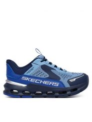 Skechers Sneakersy Slip-Ins: Glide-Step Plus - Vista-Lane 404203L/BLNV Niebieski. Niebieskie buty sportowe chłopięce Skechers, bez wzorów, z materiału, bez zapięcia. Za 269.99 zł.