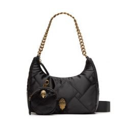 Torebka Kurt Geiger. Czarne torebki do ręki damskie Kurt Geiger, bez wzorów, klasyczne, bez dodatków. Za 619.99 zł.
