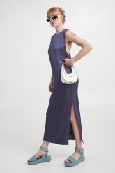 Sukienka maxi Ellie SAMSØE SAMSØE. Sukienki damskie Samsøe & Samsøe, xs, bez wzorów, bez kołnierzyka, bez ramiączek, maxi. W wyprzedaży za 399.50 zł.