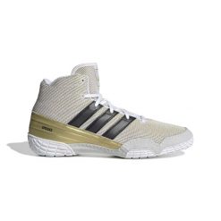 Buty bokserskie adidas Speedex Wrestling. Brązowe buty sportowe męskie Adidas, bez zapięcia, na fitness i siłownię. Za 497.50 zł.