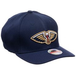 Czapka New Orleans Pelicans NBA Team Ground 2.0 Stretch. Niebieskie czapki i kapelusze męskie Mitchell & Ness, bez wzorów, sportowe. Za 181.00 zł.