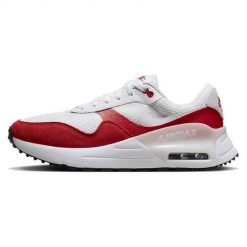 Buty do biegania męskie Nike Air Max Systm. Białe buty sportowe męskie Nike, z gumy, bez zapięcia, do biegania, nike air max. Za 449.00 zł.