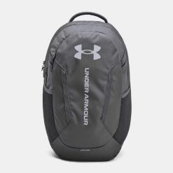 Plecak sportowy miejski szkolny Under Armour Hustle 6 29 litrów. Szare plecaki damskie Under Armour, bez wzorów, sportowe. Za 182.99 zł.