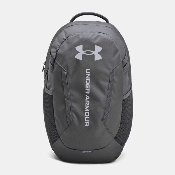 Plecak sportowy miejski szkolny Under Armour Hustle 6 29 litrów. Szare plecaki damskie Under Armour, bez wzorów, sportowe. Za 182.99 zł.
