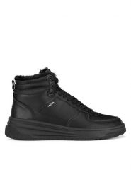 MEXX Trzewiki MI001010843M Czarny. Czarne botki męskie Mexx, bez wzorów, z materiału, bez zapięcia. Za 349.99 zł.