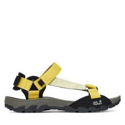 Sandały Jack Wolfskin. Żółte sandały męskie Jack Wolfskin, trekkingowe. Za 379.99 zł.