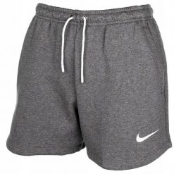 Spodenki Damskie Park 20. Białe szorty sportowe damskie Nike, s, bez wzorów, z bawełny, na fitness i siłownię. Za 157.95 zł.