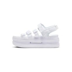 Sandały Icon Classic Rozmiar 40.5 - DH0223-100 Biały. Białe sandały damskie Nike, bez wzorów, z materiału, bez obcasa, bez zapięcia. Za 297.50 zł.