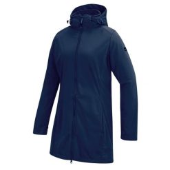 Damska kurtka softshell Carisbrooke z długim rękawem i kapturem, wodoodporna. Niebieskie kurtki damskie Regatta, m, bez wzorów, z materiału. Za 299.99 zł.