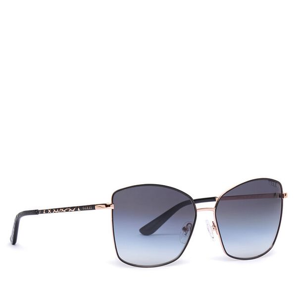 Okulary przeciwsłoneczne Guess. Czarne okulary przeciwsłoneczne damskie Guess. Za 259.99 zł.