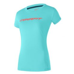 DYNAFIT Koszulka do biegania damska Traverse 2 W S/S Tee marine blue-M. Niebieskie koszulki sportowe damskie Dynafit, m, bez wzorów, bez kołnierzyka, bez ramiączek, do biegania. Za 189.40 zł.