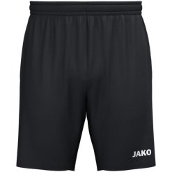 Tkane szorty Jako One. Białe krótkie spodenki sportowe męskie Jako, l, bez wzorów, z materiału, na fitness i siłownię. Za 106.00 zł.