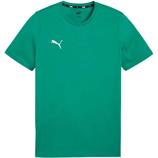 Koszulka Puma Team Goal. Czerwone koszulki sportowe męskie Puma, na lato, l, bez wzorów, z bawełny, bez kołnierzyka, bez ramiączek, do piłki nożnej. Za 75.00 zł.