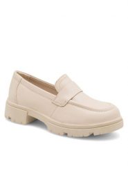 Lasocki Loafersy ARC-LAMI-01 Beżowy. Brązowe mokasyny damskie Lasocki, ze skóry. Za 143.99 zł.