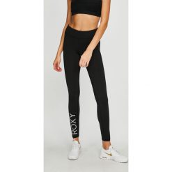 Roxy - Legginsy. Szare legginsy damskie Roxy, z dzianiny. W wyprzedaży za 169.90 zł.