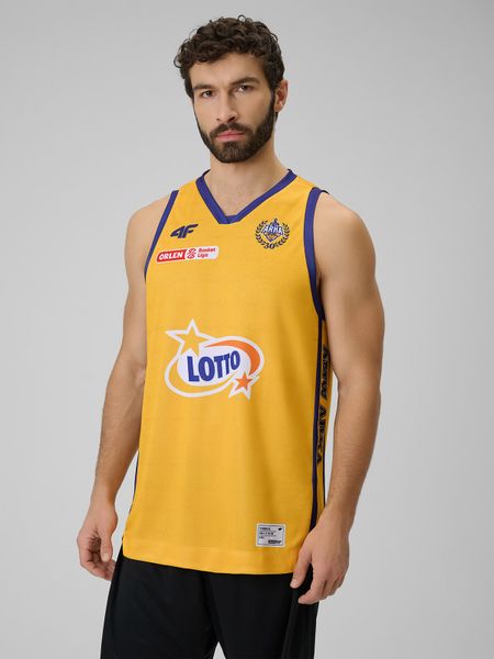 4F Koszulka meczowa replika domowa z sezonu 2025/26 męska 4F x Arka Gdynia - żółta 3XL. Żółte t-shirty męskie 4f, m, bez wzorów, z materiału, bez kołnierzyka. Za 219.99 zł.