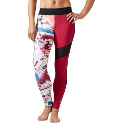 Reebok Spodnie damskie Elite Tight czerwone r. M (BK1907). Legginsy damskie marki Reebok. Za 259.22 zł.