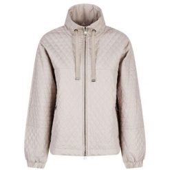 Kurtka GEOX W MELEDA Nago. Brązowe kurtki damskie Geox, bez wzorów, z tkaniny, bez kaptura. Za 675.99 zł.