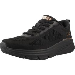 Buty SKECHERS BOBS ARCH FIT ELEV8 Czarny. Czarne obuwie sportowe damskie Skechers, na fitness i siłownię. Za 283.99 zł.