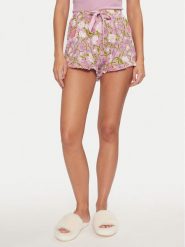 Hunkemöller Szorty piżamowe 206490 Różowy Regular Fit. Czerwone piżamy damskie Hunkemöller, xl, bez wzorów, z syntetyku, bez ramiączek. Za 69.99 zł.
