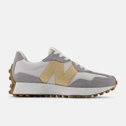 Buty klasyczne damskie New Balance 327 Lifestyle (W3279NT). Szare obuwie sportowe damskie New Balance, bez wzorów. Za 556.45 zł.