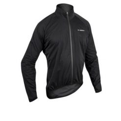 Kurtka przeciwdeszczowa na rower MICROM 15, czarna. Czarne buty sportowe męskie GIST, m, bez wzorów, rowerowe. Za 449.00 zł.