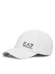 EA7 Emporio Armani Czapka z daszkiem 7X000106 AF13554 M0003 Biały. Białe rękawiczki męskie EA7 Emporio Armani, bez wzorów, z materiału. Za 239.99 zł.