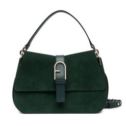 Torebka Furla. Zielone torebki do ręki damskie Furla, bez wzorów, klasyczne, bez dodatków. Za 2,049.00 zł.