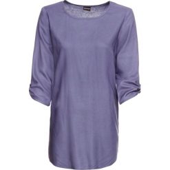 Shirt bluzkowy, rękawy 3/4 bonprix indygo. Bluzki damskie bonprix. Za 49.99 zł.