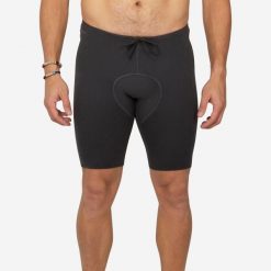 Spodenki na kajak i stand up paddle męskie Itiwit neopren 2 mm. Szare szorty męskie Decathlon, m, bez wzorów, z materiału. Za 119.98 zł.