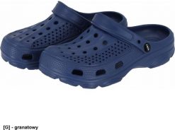 Reis BCTRACE Klapki TRACE tworzywo EVA wsuwane pasek dwufunkcyjny przekładany na piętę wyprofilowana podeszwa komfort użytkowania - granatowy 37. Niebieskie klapki damskie Reis, bez wzorów, z tworzywa sztucznego. Za 17.94 zł.