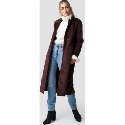 Rut&Circle Płaszcz Gella - Brown. Brązowe płaszcze damskie Rut&Circle. Za 364.95 zł.
