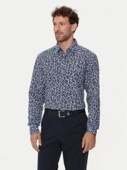 Boss Koszula C-Hal-Kent-C1-223 50513648 Granatowy Casual Fit. Niebieskie koszule męskie Boss, m, bez wzorów, z bawełny, casualowe, bez kołnierzyka, bez ramiączek. Za 299.99 zł.
