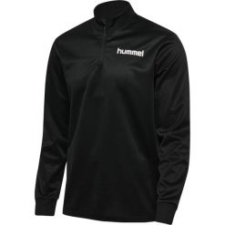 Bluza dresowa zapinana do połowy Hummel Motion PL. Czarne bluzy męskie Hummel, xl, bez wzorów, z dresówki, bez kaptura. Za 236.00 zł.