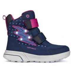 Geox Buty Zimowe Za Kostkę Dziewczęce Sveggen 27 Niebieskie. Buty zimowe dziewczęce Geox. W wyprzedaży za 265.00 zł.