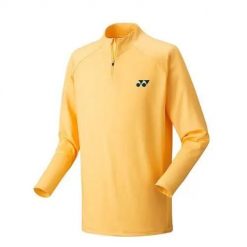 Bluza treningowa męska Yonex CTYM00374280. Żółte bluzy męskie YONEX, m, bez wzorów, z materiału, bez kaptura. Za 319.00 zł.