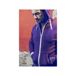 BLUZA HOODIE SIMPLE UNISEX fioletowa. Bluzy damskie Button. Za 399.00 zł.