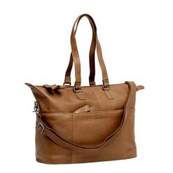 Torba rowerowa na bagażnik Newlooxs Verla Cognac. Brązowe torby na laptopa męskie NEW LOOXS, bez wzorów, z materiału. Za 1,124.00 zł.