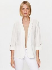 Vero Moda Marynarka Jesmilo 10279700 Biały Regular Fit. Białe żakiety damskie Vero Moda, s, bez wzorów, z wiskozy. Za 119.99 zł.