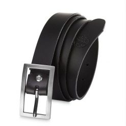 Skórzany pasek damski BETLEWSKI Czarny 115. Czarne paski damskie Betlewski, bez wzorów, z materiału. Za 59.00 zł.