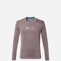 Koszulka męska z długim rękawem Millet Intense Ts Ls M active fit. Brązowe bluzki z długim rękawem męskie Millet, m, bez wzorów, z elastanu, bez kołnierzyka. Za 329.00 zł.