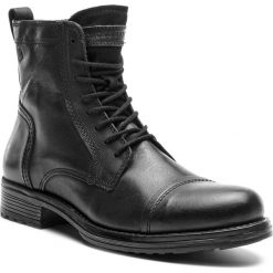 Kozaki JACK&JONES - Jfwrussel 12141148 Anthracite Pre. Czarne kozaki męskie Jack&Jones, z materiału. Za 359.00 zł.