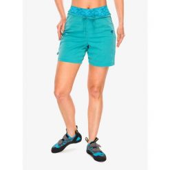 Spodenki wspinaczkowe damskie E9 Hit Short. Zielone szorty sportowe damskie E9, l, bez wzorów, sportowe, wspinaczkowe. Za 236.49 zł.
