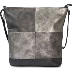 Torebka w patchworkowym stylu bonprix czarno-szary. Torebki do ręki damskie marki bonprix. Za 89.99 zł.