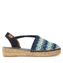 Espadryle Toni Pons. Niebieskie sandały damskie Toni Pons, bez wzorów, bez obcasa, bez zapięcia. Za 279.99 zł.